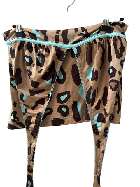 Blumarine Léopard Turquoise top