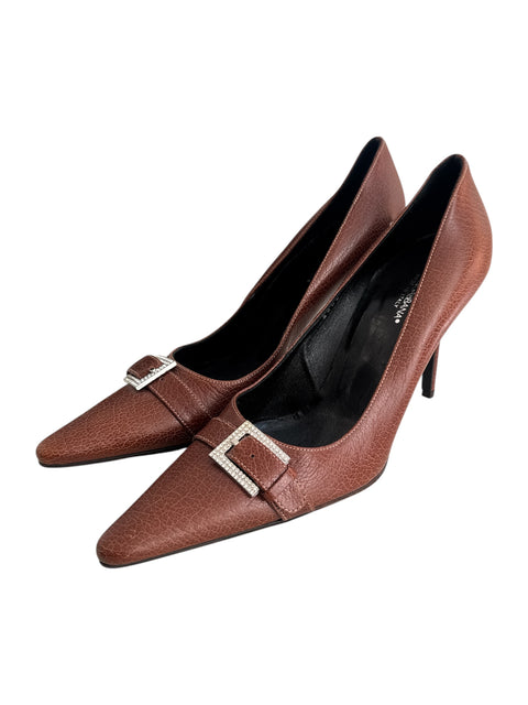 Dolce & Gabbana Brown Pointy Heels
