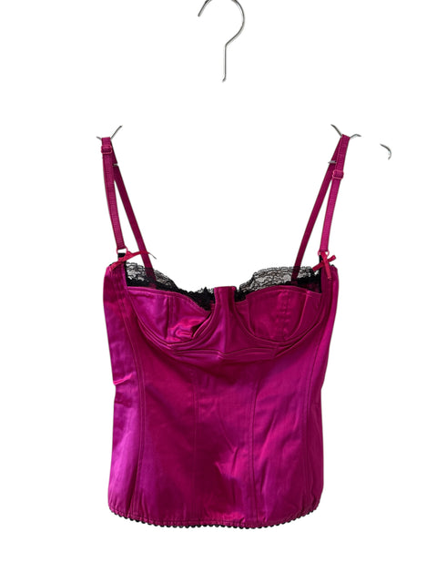 Dolce&Gabbana Fuschia Corset