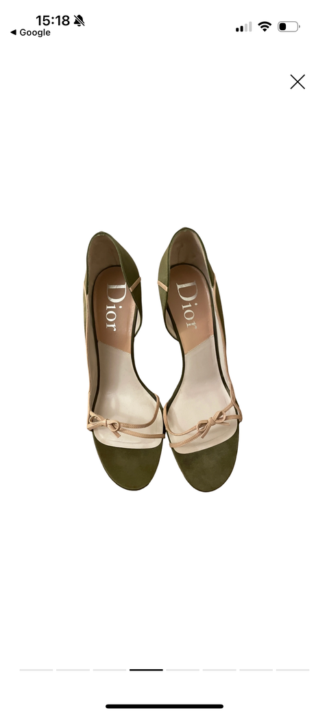 Dior Military Heels