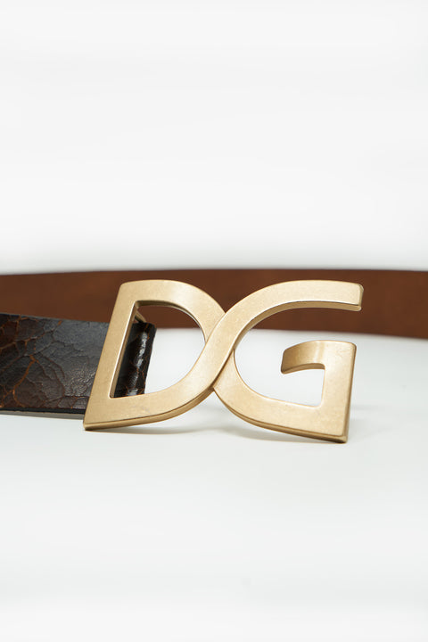 Dolce & Gabbana "D&G" Buckle Belt