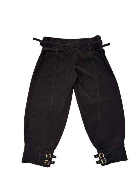Versace Jeans Couture Black Capri Pants