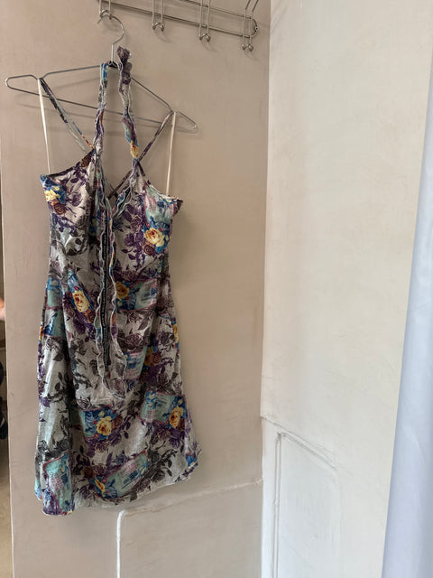 Gaultier Silk printed dress