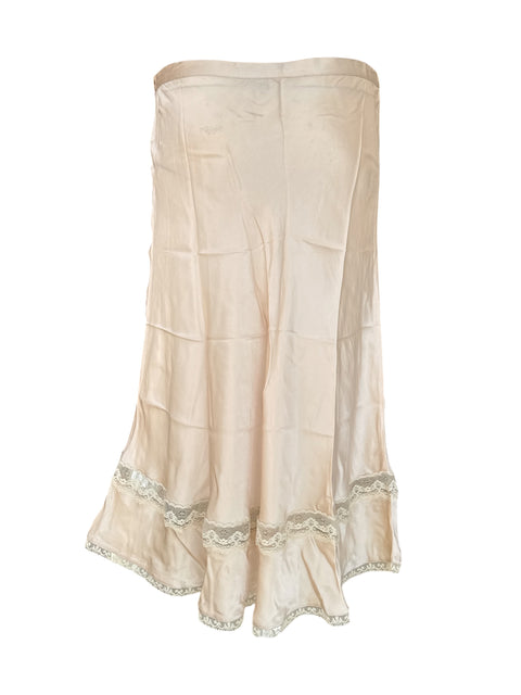 See By Chloé Silk & Lace Skirt
