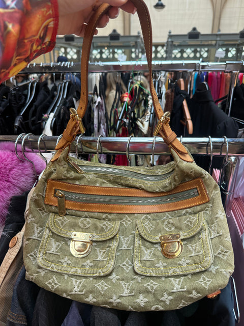 Louis Vuitton Khaki Denim