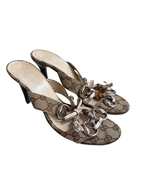 Gucci Monogram Tassle Sandal