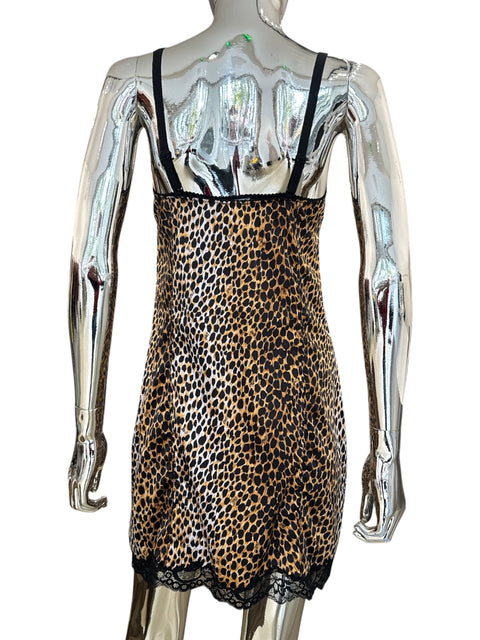D&G Leopard & Lace Slip
