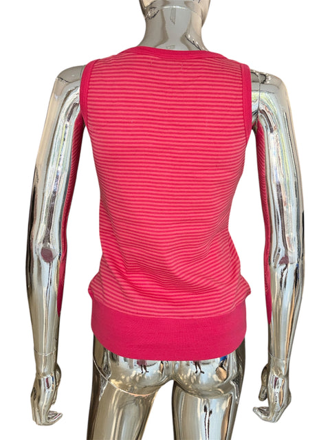 Kiska Bright Pink Striped Top