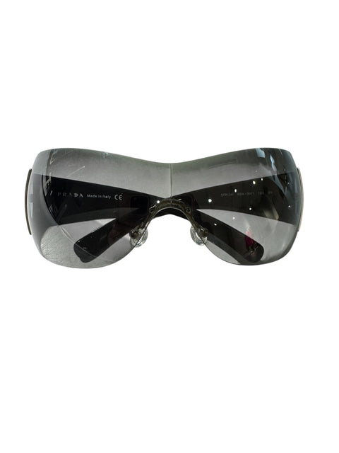 Prada Black And Grey Sunglasses
