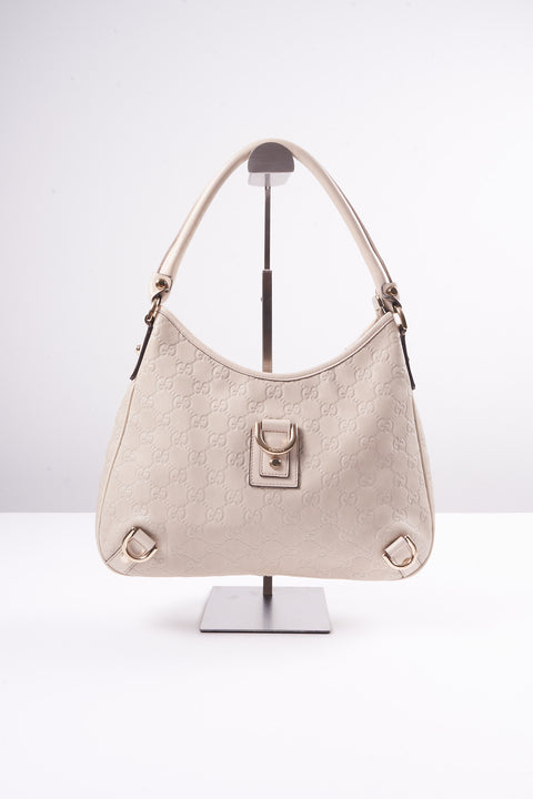 Gucci Beige Monogram Gold Hardware