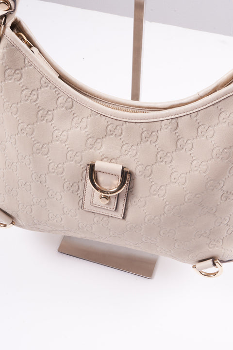 Gucci Beige Monogram Gold Hardware
