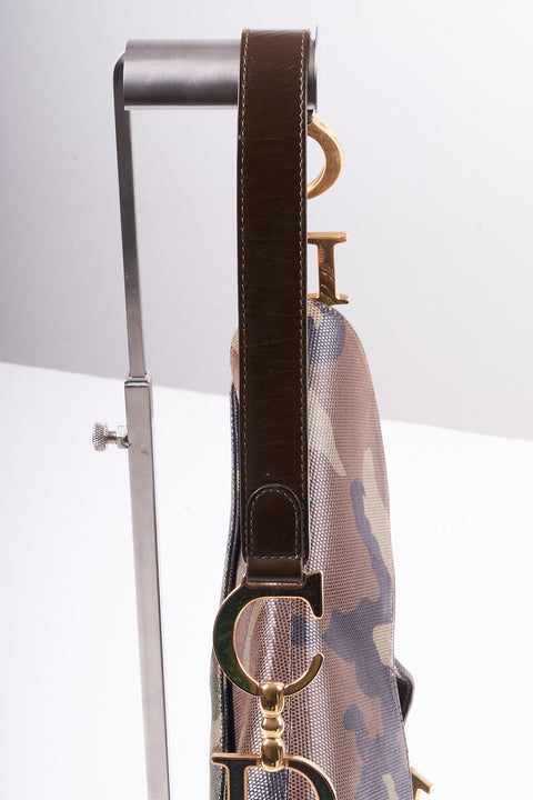 Dior Saddle Camo