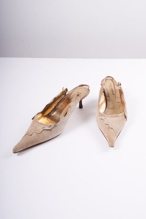 Dolce&Gabbana Light Brown Heels