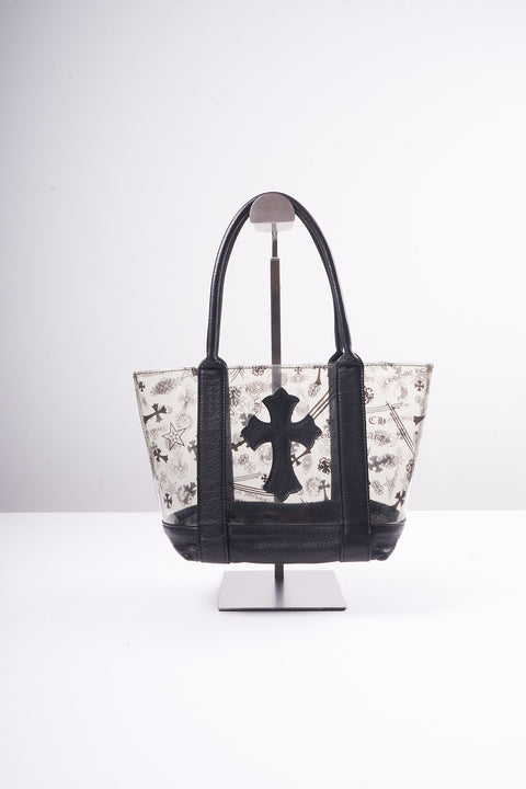 Chrome Hearts PVC & Leather Black Tote bag