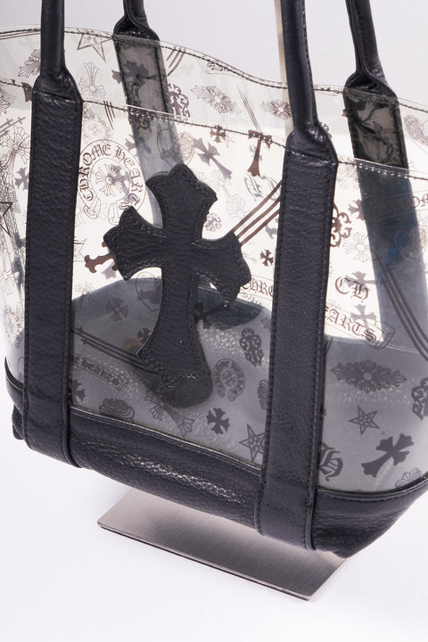 Chrome Hearts PVC & Leather Black Tote bag
