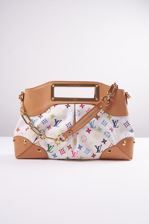 Louis Vuitton White Murakami Judy
