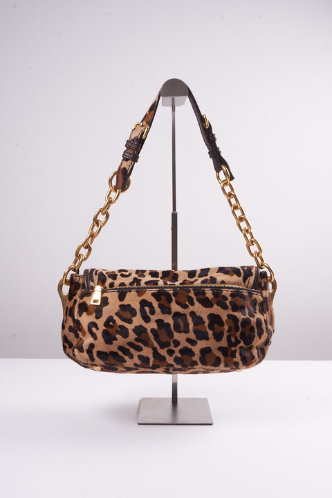 Prada Leopard Print Pony Hair