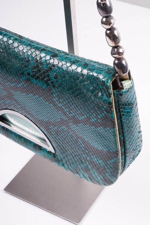 Christian Dior Malice Python Turquoise