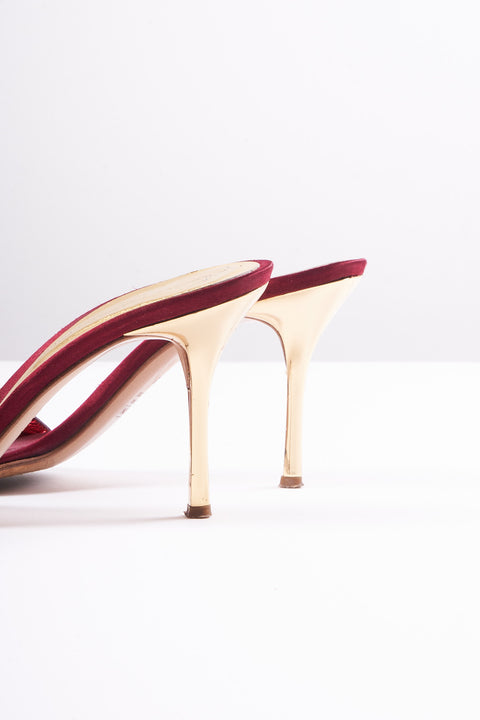 Giuseppe Zanotti Snake red heels Size 39