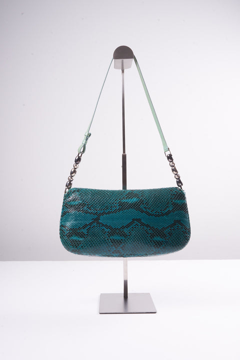 Christian Dior Malice Python Turquoise