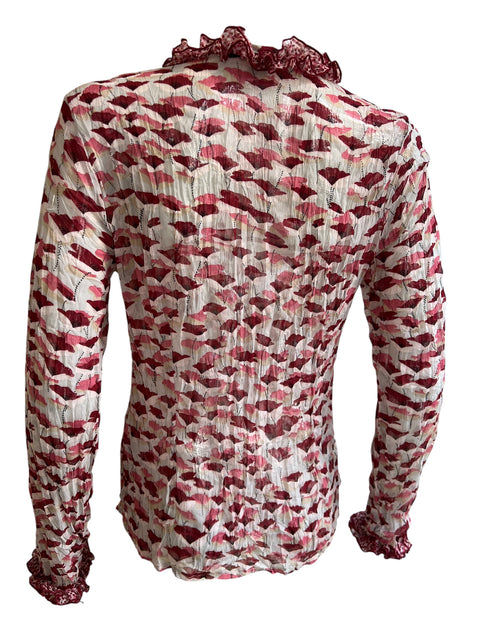 Projet Red Pink Silk Shirt