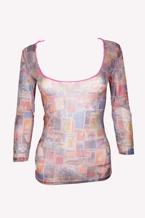 Cavalli Long Sleeves Top