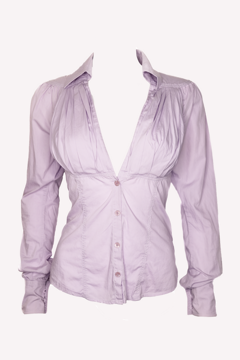 Just Cavalli Purple Shirt