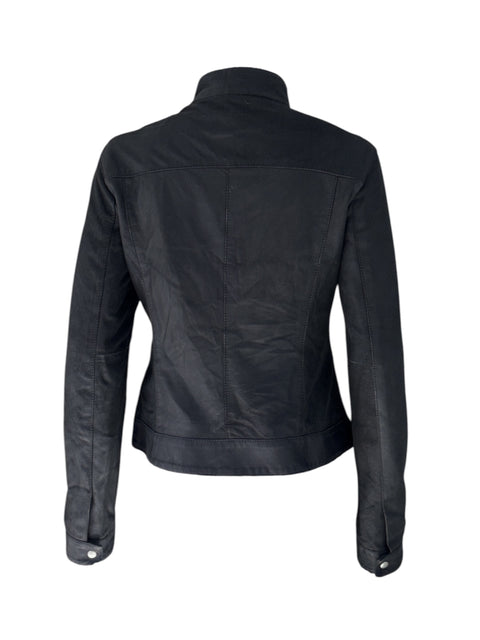 Koan Goat Leather Jacket With Pocket Detail