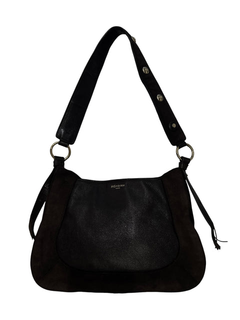 Yves Saint Laurent Dark Brown Studded Bag