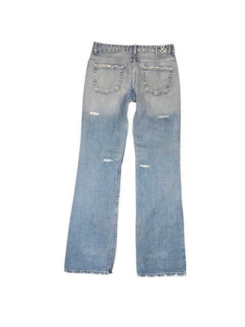 Dolce & Gabbana Light Blue Distressed Jeans