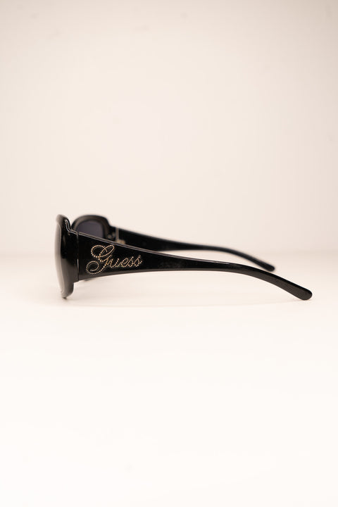 Guess Black Oversized Sunglasses