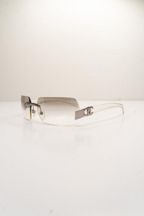 Chanel Transparent Sunglasses