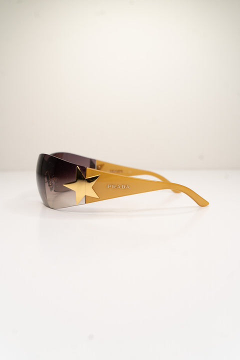 Prada Brown Stars Sunglasses