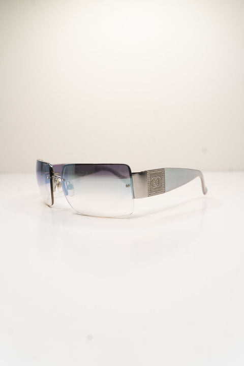 Chanel Purple Transparent Sunglasses