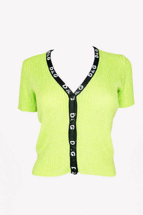 Dolce&Gabbana Neon Green Top