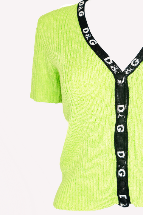 Dolce&Gabbana Neon Green Top