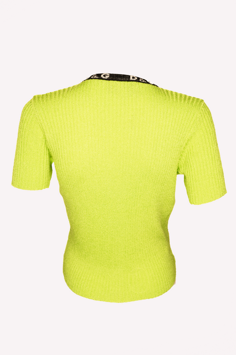Dolce&Gabbana Neon Green Top