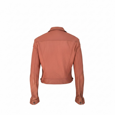 D&G Salmon Leather Jacket