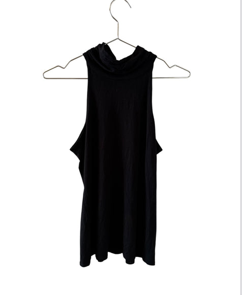 Vintage Black Turtel Neck Top