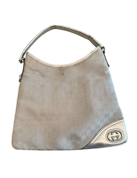 Gucci Hobo Silver Bag