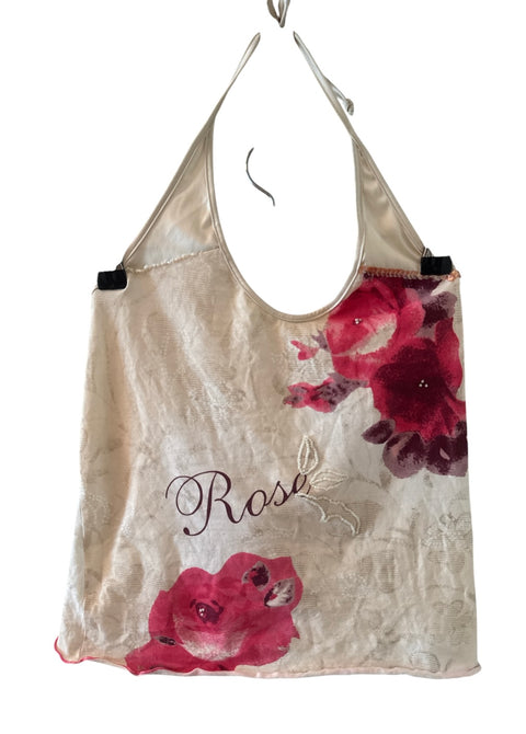 Vintage Rose Halter Neck Top