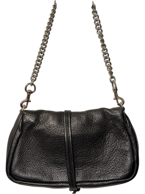 Gucci Croisette Bamboo Black Leather Bag