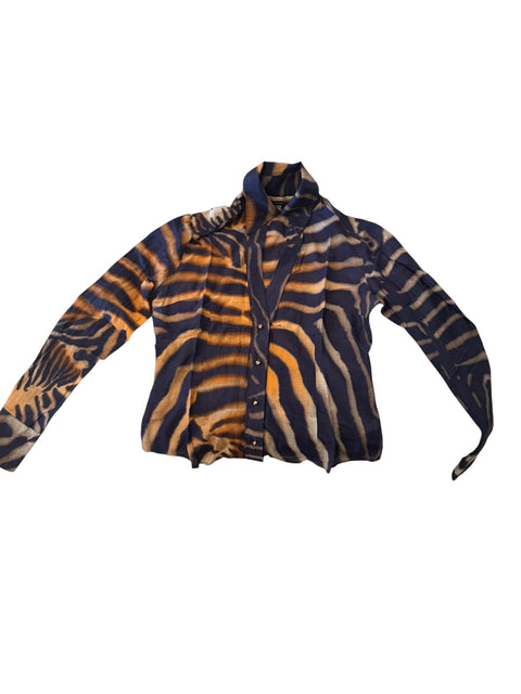 Cavalli Animal Printed Shirt