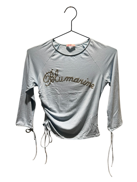 Blumarine Light Blue Top