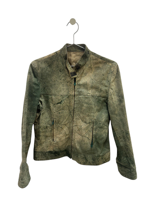 Green Leather Jacket