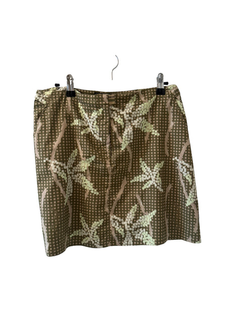 Fendi Jeans Khaki Skirt