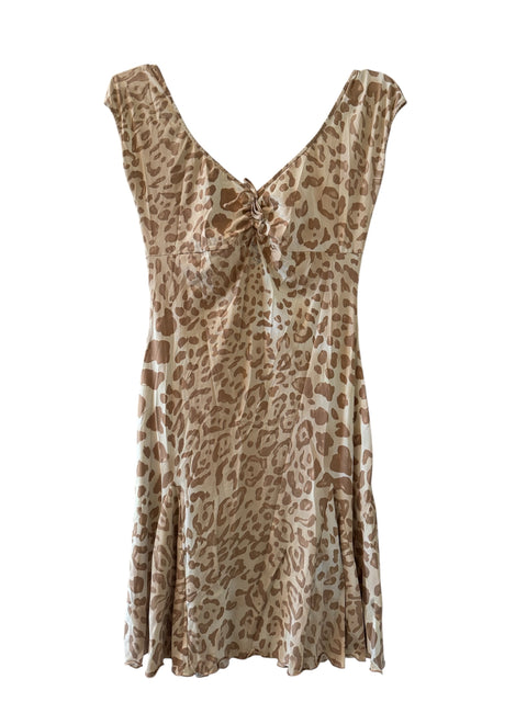 Cheetah Print Blumarine Summer Dress