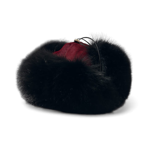 Chapka Fur Red Pony Hair