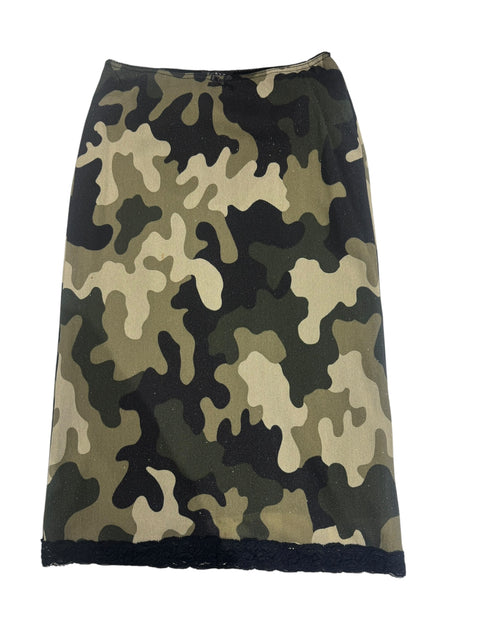 Phard Mesh Mid Camo Skirt