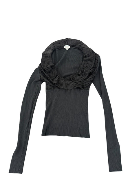 Max Mara Black Knit Top